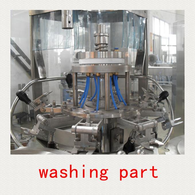 Fabbricazione di plastica rotatoria dell'acqua di bottiglia della ruota 3-In-1/imbottigliatrice acqua dell'imballaggio 0