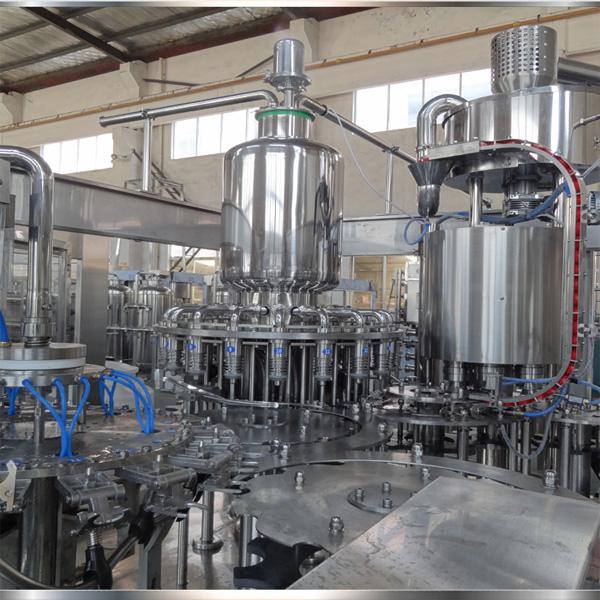 CE/SGS 3 rotatori in 1 linea di produzione del succo 6000 bottiglie all'ora 1