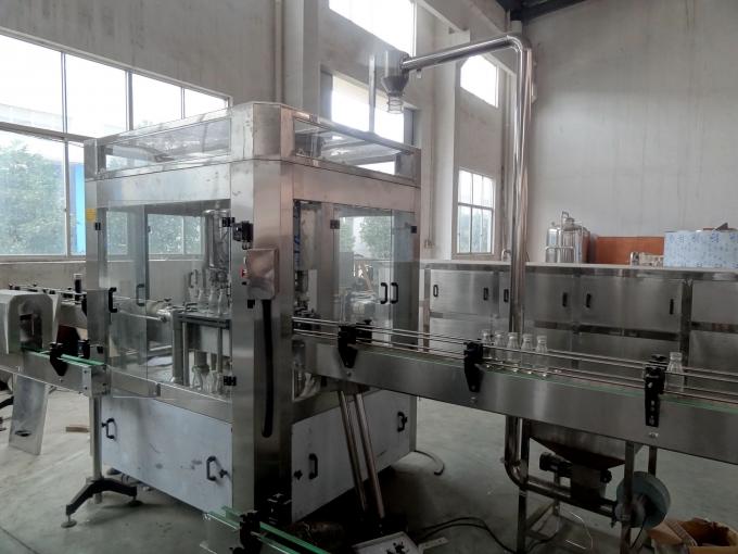 Linea di latte di vetro di produzione asettica dell'imbottigliatrice/di imbottigliamento commestibile SS304 0