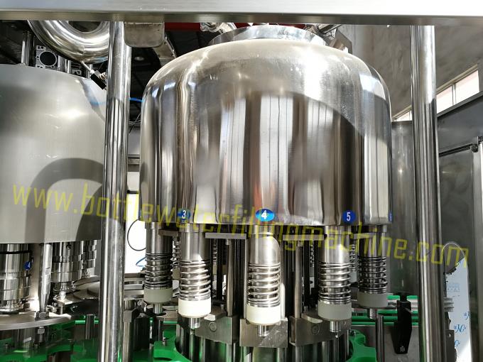 Imbottigliatrice dell'acqua di controllo di HMI + dello SpA/capsulatrice automatica della bottiglia 0
