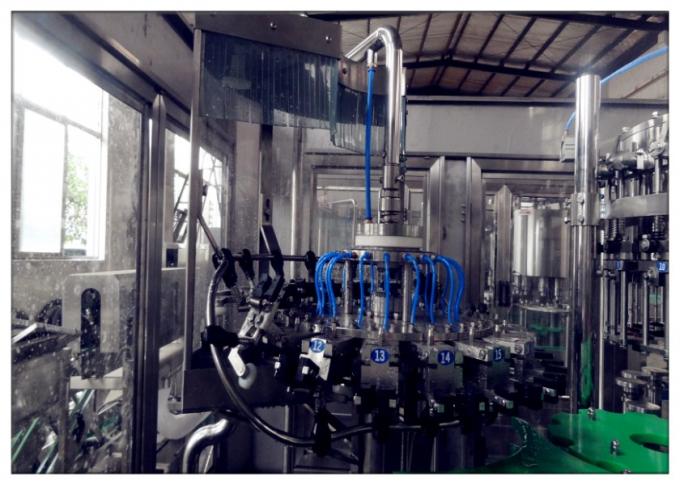 Controllo di plastica della macchina di rifornimento del succo della bottiglia dell'ANIMALE DOMESTICO SpA per la fabbrica della piccola scala 1