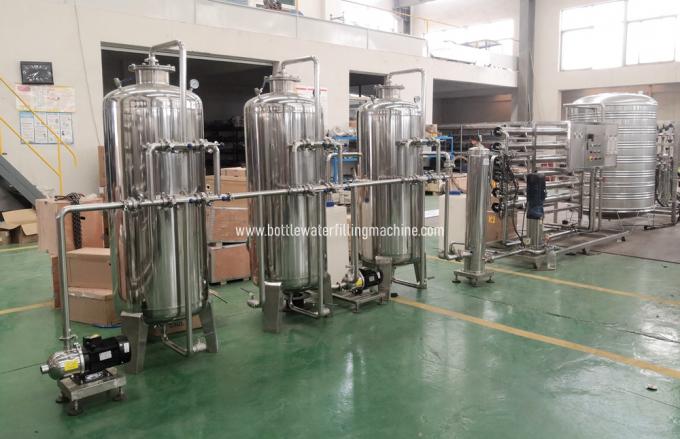 Coperchio a vite di plastica dell'imbottigliatrice dell'acqua dell'etichetta 500ML di SUS304 OPP 0
