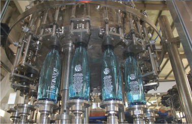 Automatic Glass Bottle Sparkling Water / Soft Drink Filling Machine For PET Bottle